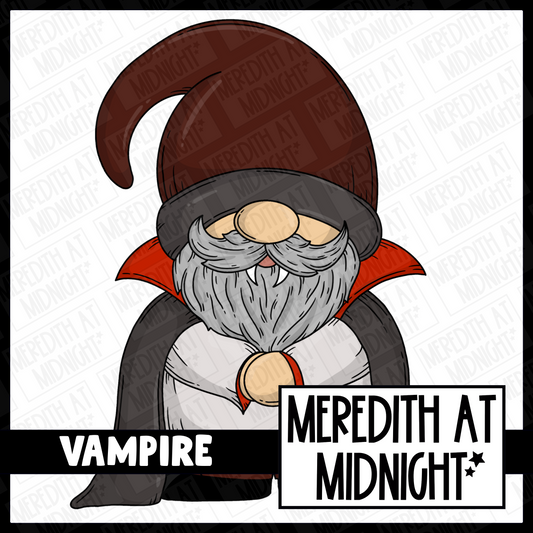 Halloween Vampire - Individual Gonk Clipart