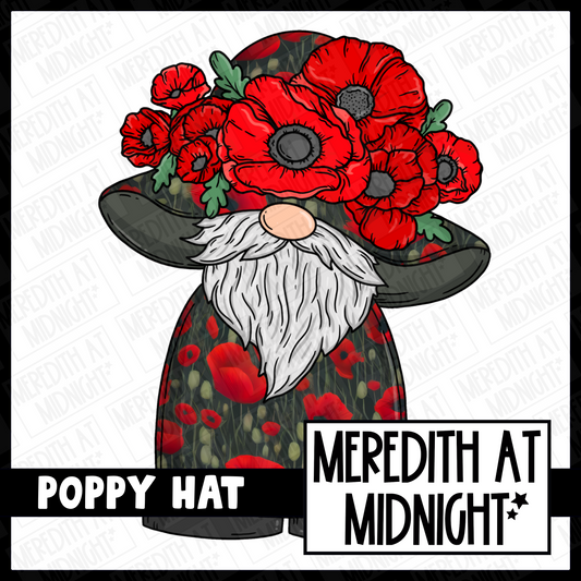 Poppy Hat - Individual Gonk Clipart