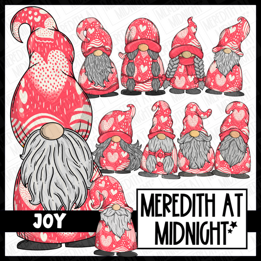 "Joy" Gonk / Gnome Clipart / Digital Stickers *INSTANT DOWNLOAD* PNG files